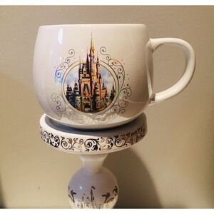 NWT Walt Disney World 50th Anniversary Cinderella Castle Coffee Mug Collectible